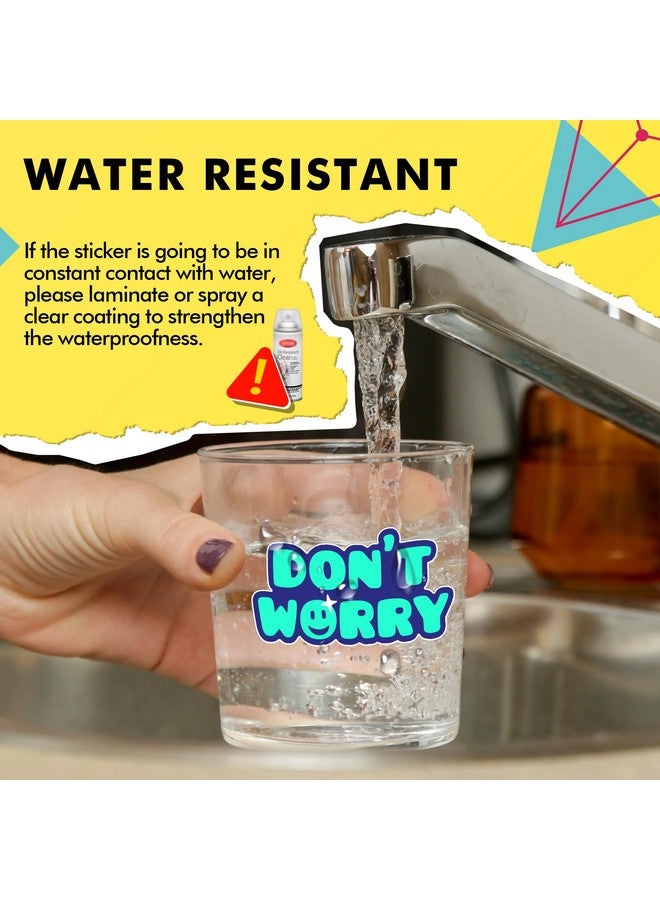 KOALA PAPER Koala Printable Vinyl Sticker Paper For Inkjet And Laser Printers, 25 Sheets Matte White Waterproof Sticker Paper, 8.5X11 Inch Sticker Printer Paper For Print Your Own Stickers - Image 4