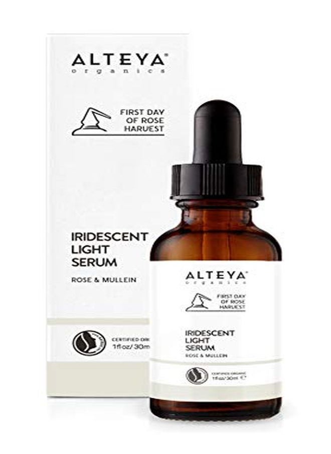 Alteya Organics سيروم ضوء قزحي معتمد عضوي من ألتييا مع الورد و المولين 1 أونصة  - Image 1
