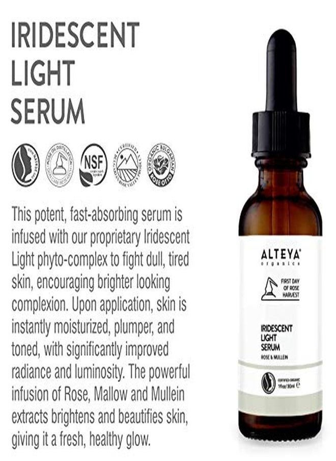 Alteya Organics سيروم ضوء قزحي معتمد عضوي من ألتييا مع الورد و المولين 1 أونصة  - Image 2