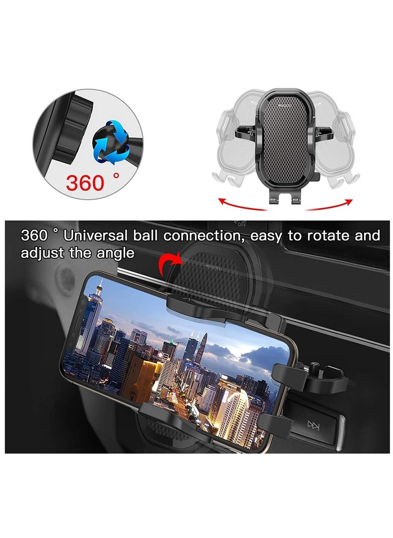 Yesido Universal Air Vent CD Slot Car Cell Phone Holder Compatible with iPhone 12/11Pro/Xs MAX/XR/8, Galaxy S20/S10+/S9 , Phone Mount CD Players - Image 4