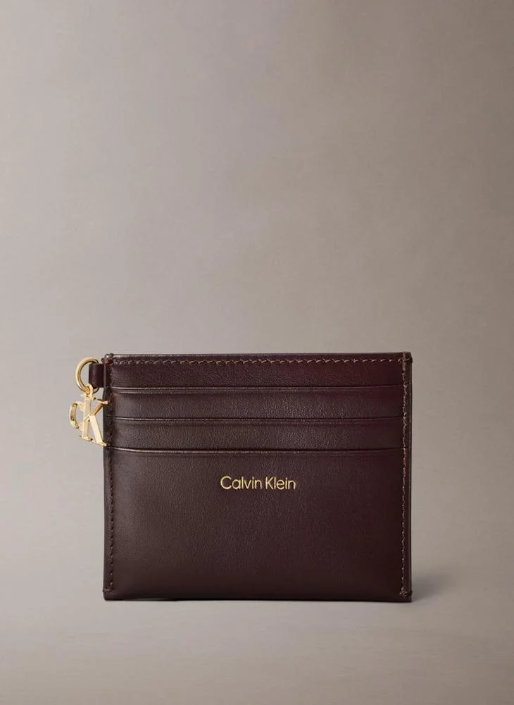 كالفن كلاين Logo Zip Cardcase