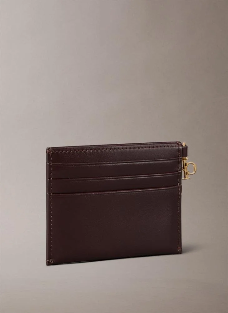 كالفن كلاين Logo Zip Cardcase