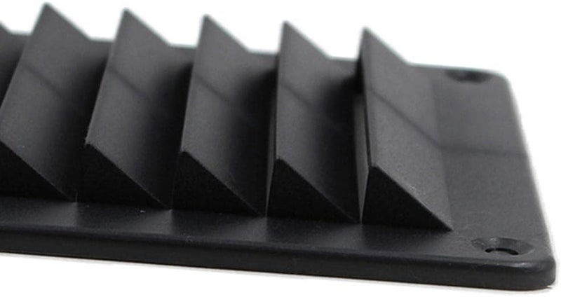 Universal RV Louver Vent Hood Exhaust Vent .5'' x 5'' (Black) - Image 4