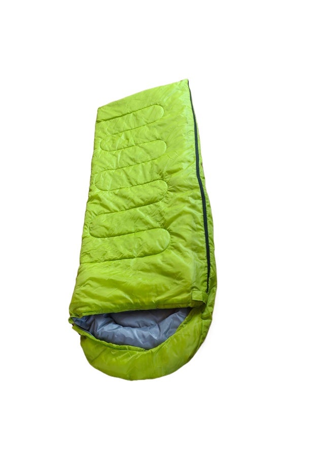 JH Adult Dirt-isolation Sleeping Bag With Hood Spring Autumn Winter Outdoor Camping - Image 1