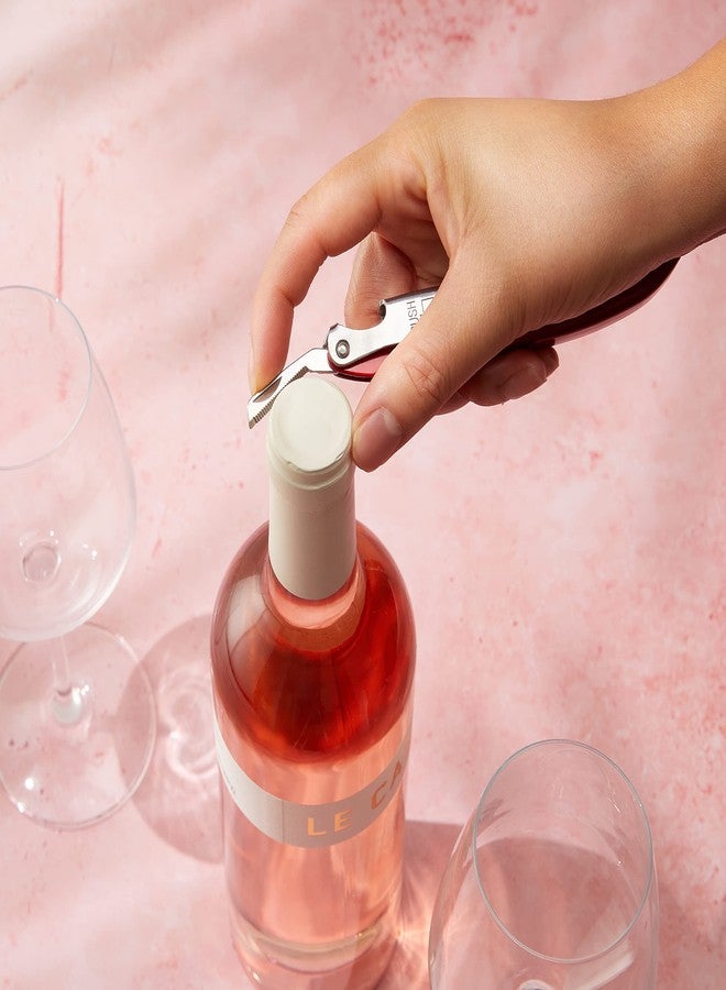 Houdini Zippity 2-Step Corkscrew, Built in Foil Cutter, MIXED - Image 3