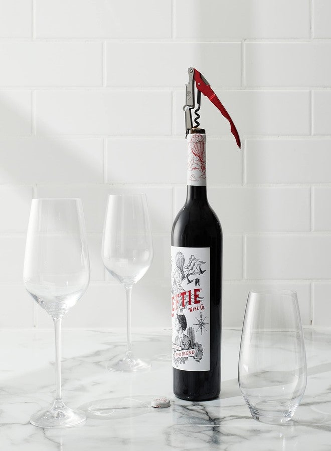 Houdini Zippity 2-Step Corkscrew, Built in Foil Cutter, MIXED - Image 5