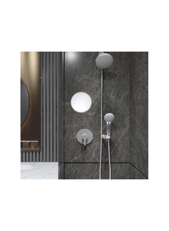 The Bros Suction Cup Vanity Mirror - 10x Magnifying Makeup Mirror for Bathroom - Cosmetic Mirror with Suction Cup  - Image 5