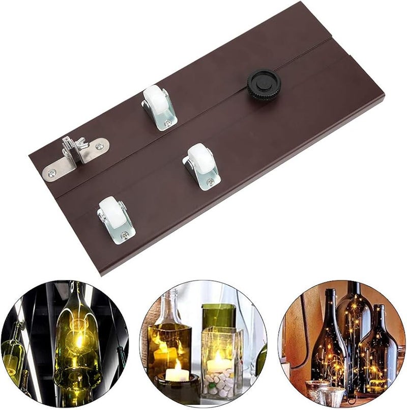 Glass Bottle Cutter DIY Kit Complete Tools With Bracket And Rubber For Beer Wine Bottles - Image 3