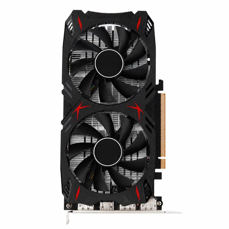 JINGSHA Graphics Card 6GB GDDR5 192bit Memory - Smoother Gaming Experience Video Card with Dual Cooling Fans for Office Gaming Design - Image 1