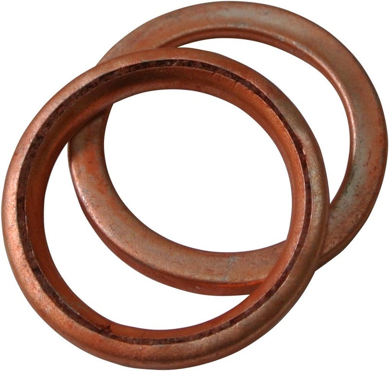 JRL Pit Dirt Bike Exhaust Crush Gasket 50cc 110cc 125cc 140cc 150cc 160cc 32x24.5mm - Image 1