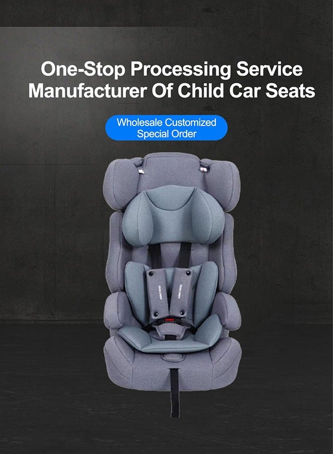 MaBaby Child Safety Portable Folding Baby Car Seat With Heightening Pad From 9 Months To 12 Years - Image 2
