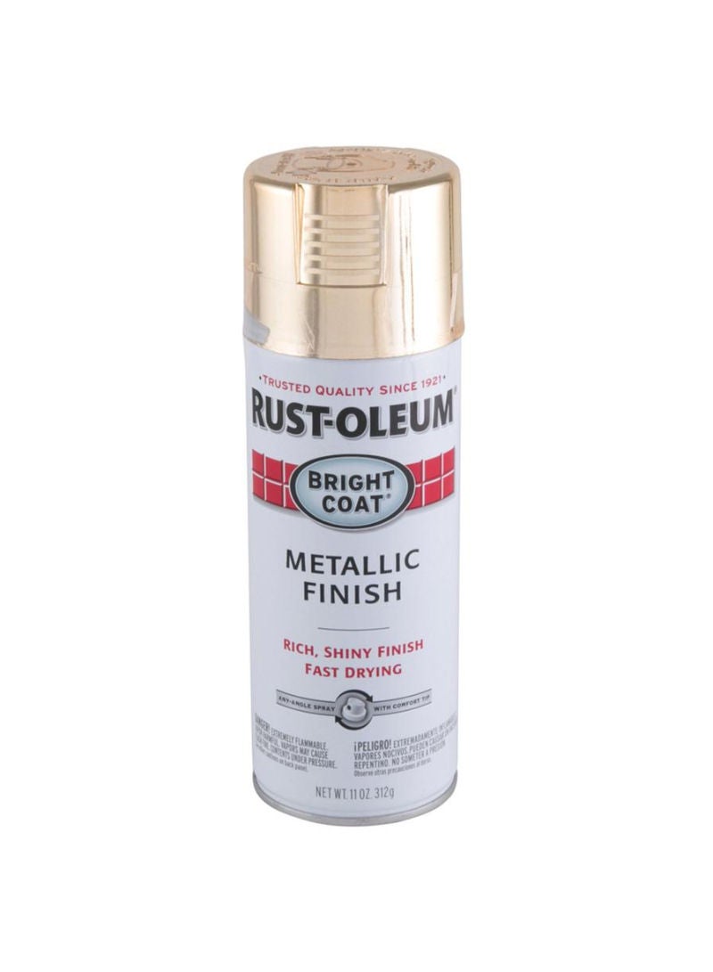 ACE Stops Rust Bright Coat Spray Paint 312g Metallic Gold 
