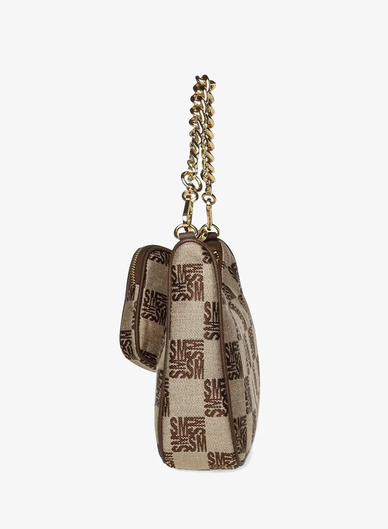 Steve Madden BROWN Bvital-8 Shoulder Bag With Pouch for Women | Best Price UAE