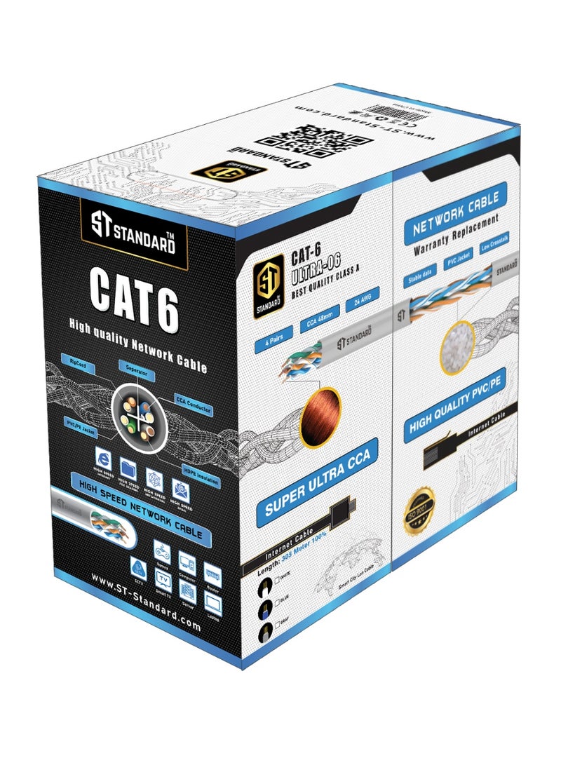 ستاندرد كابل نت من ستاندرد عالي الجوده 305 متر - Image 2