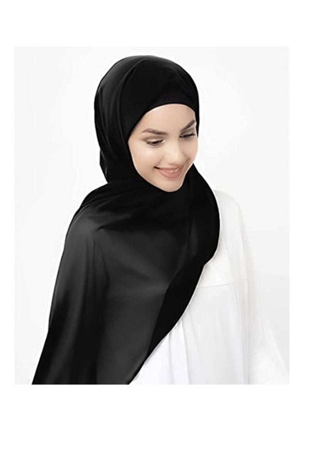 Generic - Chiffon Shailah Hijab Muslim Islamic Arab Scarf Headscarf Abaya Shawl Scarves Soft, - Image 1