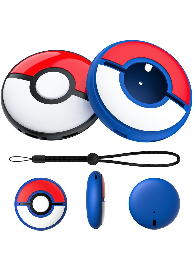 KASTWAVE Protective Case for Pokémon GO Plus +, Water-proof Silicone Protective Case with Excellent Tactile Sensation, Protective Hard Case with Hand Strap, TPU Shockproof Protective Cover Case - Image 1