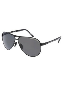 Men  Pilot Shape Sunglasses - P8649 A 62 - Lens Size: 62 mm