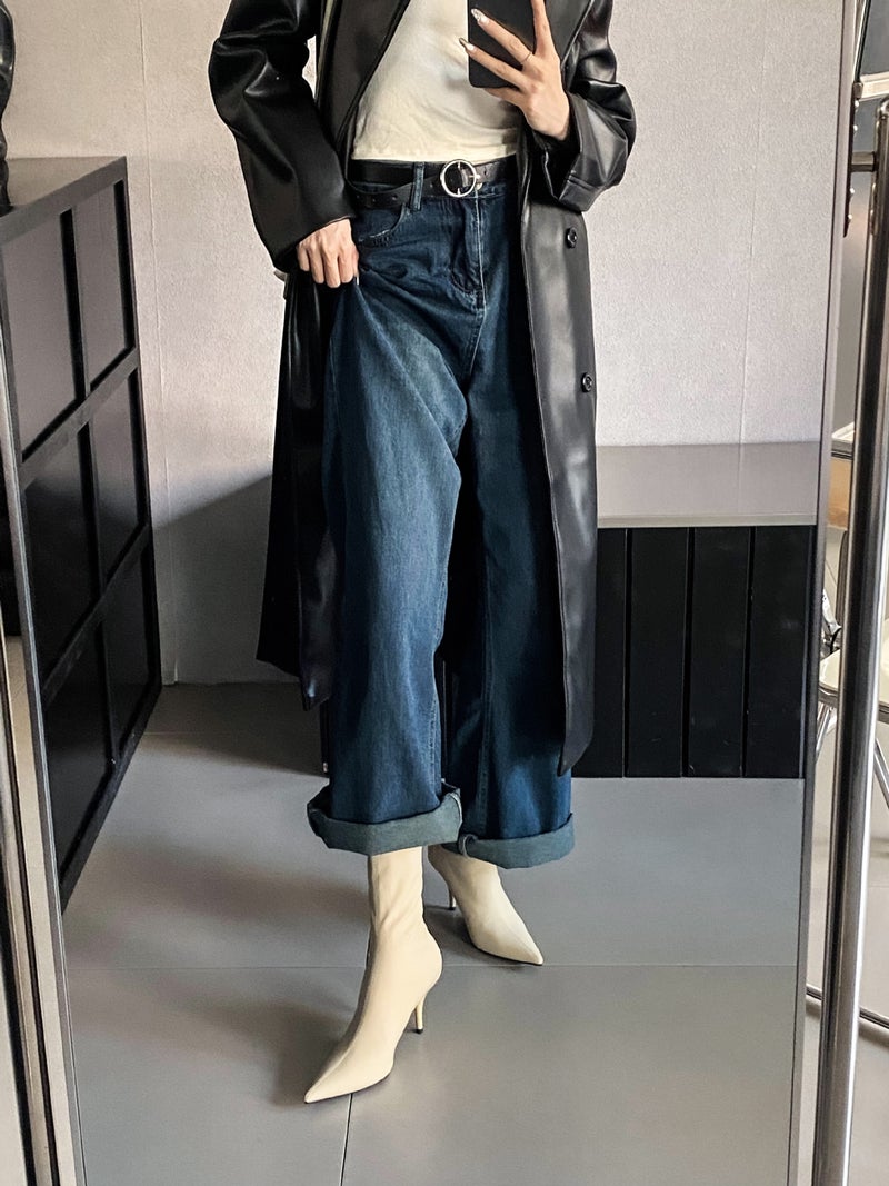 Autumn Pointed Thin Heel Fashion High Heel Boots - Image 5