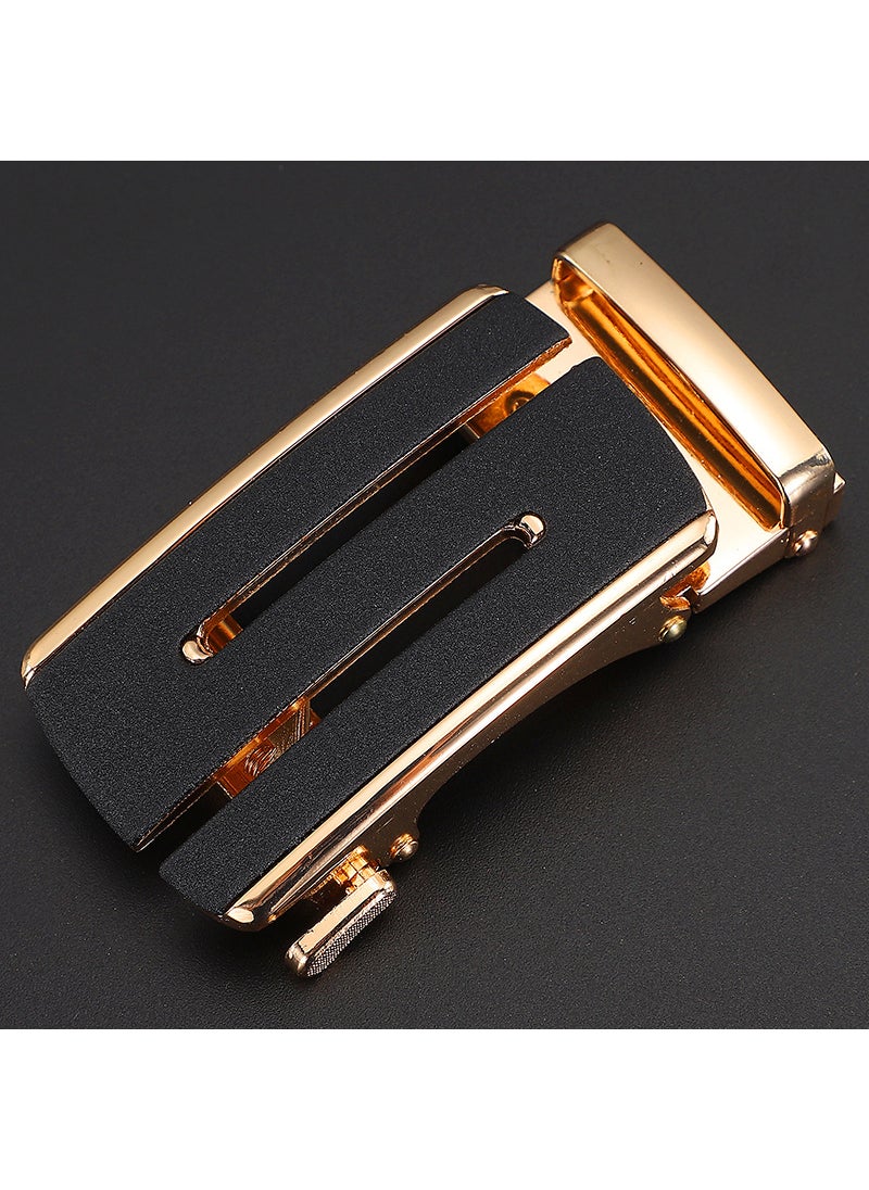 Generic Matte Automatic Mens Belt Buckle Alloy S [gold]] 