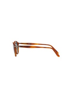 Persol Po3092sm Steve McQueen Round Sunglasses, Terra Di Siena/Light Blue, 52 mm  - Image 4