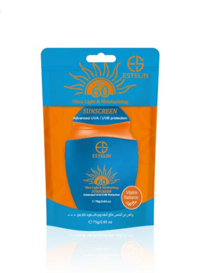 ESTELIN Ultra Light & Moisturizing Sunscreen SPF 60 - Image 1