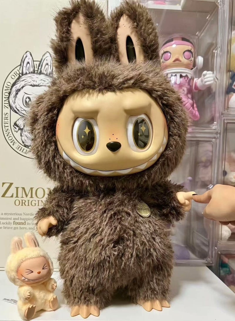 POP MART POPMart ZiMOMO big size/ 58cm Large Size Zimomo I Found U Vinyl Plush Figure Labubu Anime Doll Collection Model Doll Toys  - Image 1