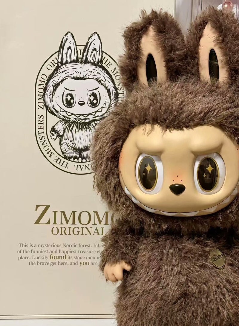 POP MART POPMart ZiMOMO big size/ 58cm Large Size Zimomo I Found U Vinyl Plush Figure Labubu Anime Doll Collection Model Doll Toys  - Image 3