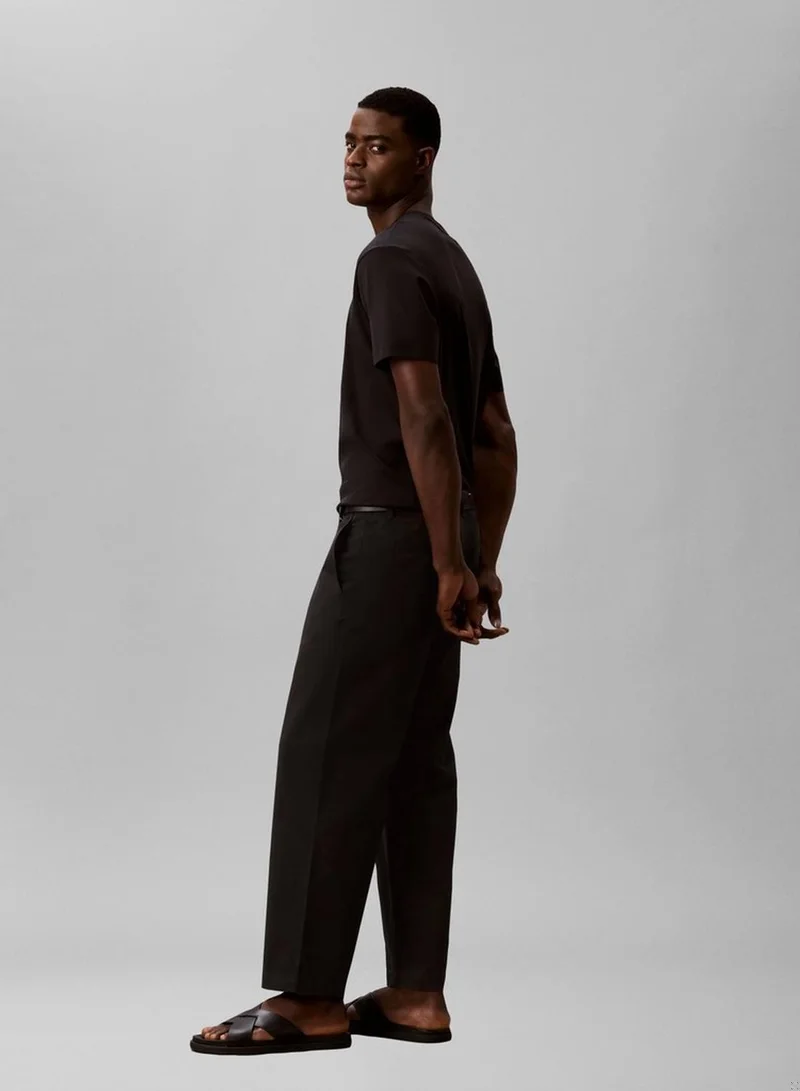 Calvin Klein Jeans 90s Loose Cropped Chino Trousers