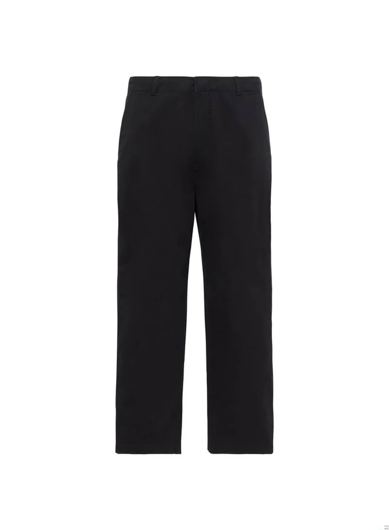 Calvin Klein Jeans Black 90s Loose Cropped Chino Trousers for Men | Best Price UAE