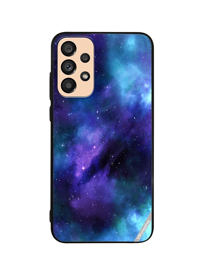 VR CREATIVE Protective Case Cover For Samsung Galaxy A73 5G Galaxy Colorful Clouds Design Multicolour - Image 1