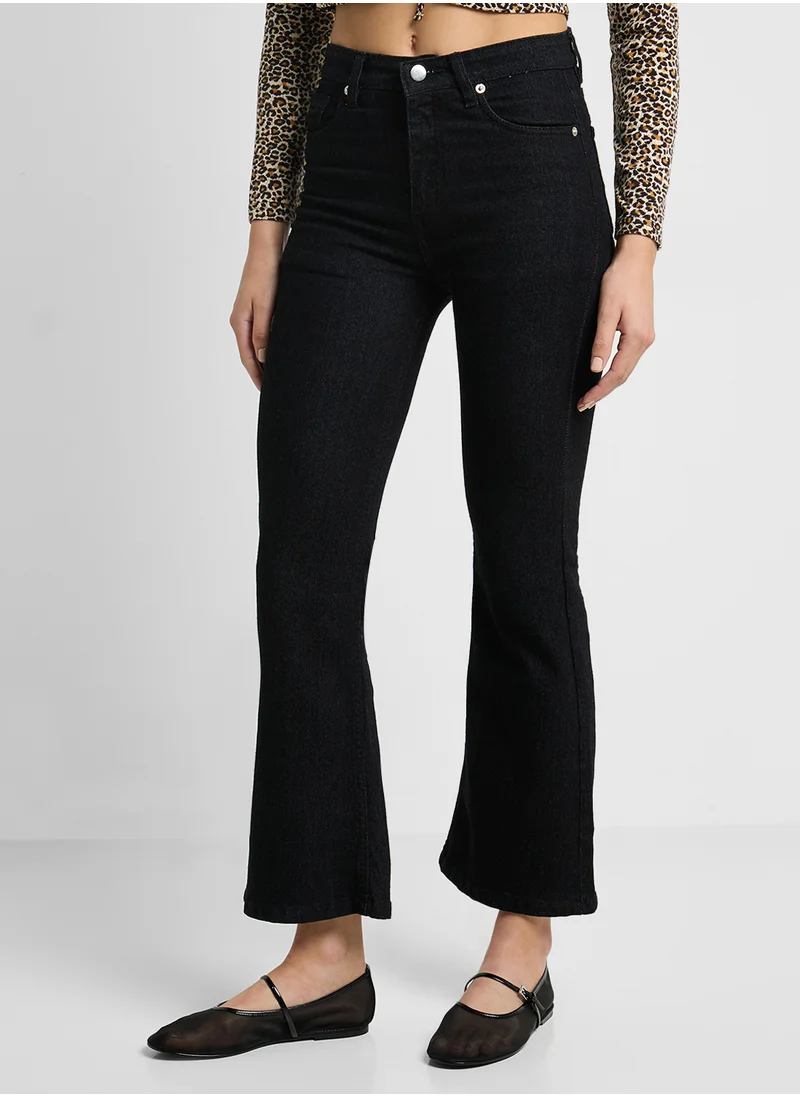 Ginger High Waist Flared Jeans