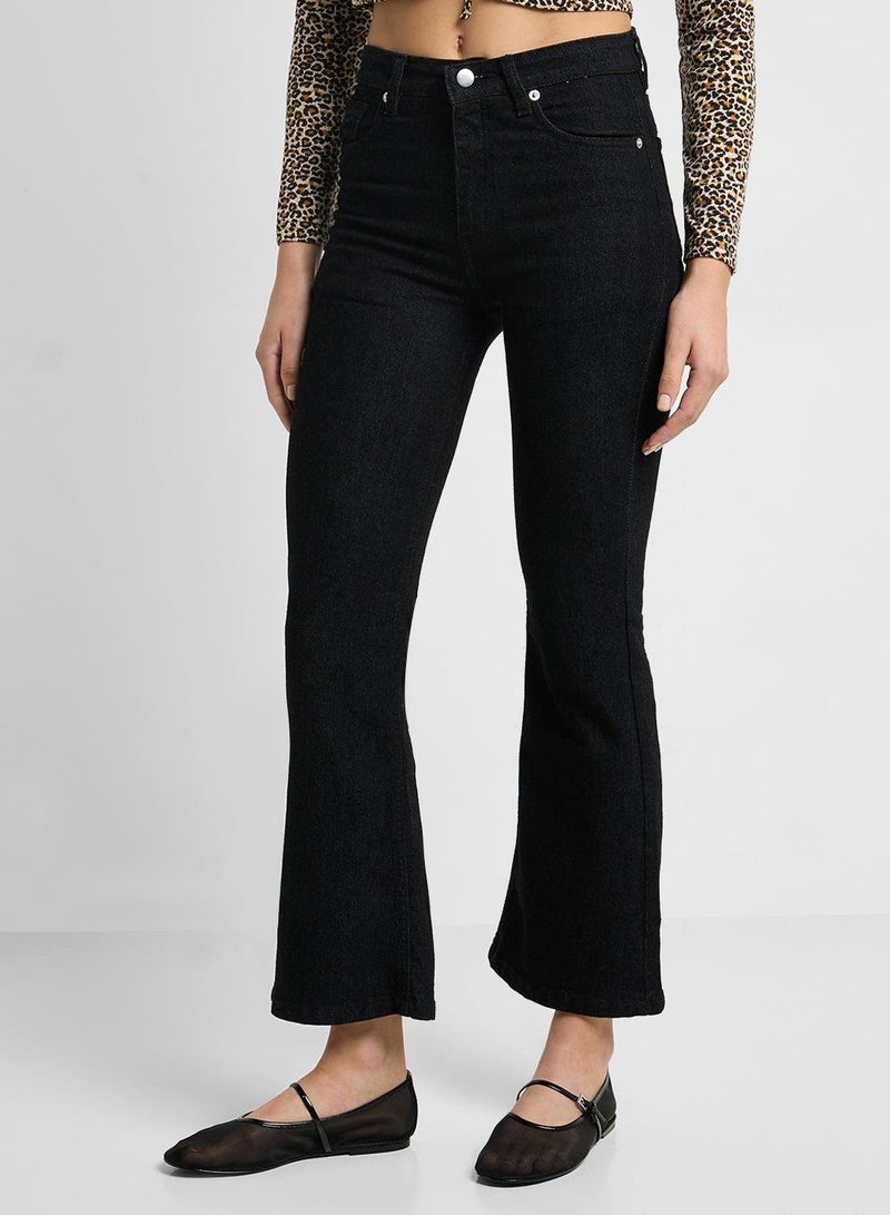 Ginger High Waist Flared Jeans - Image 2