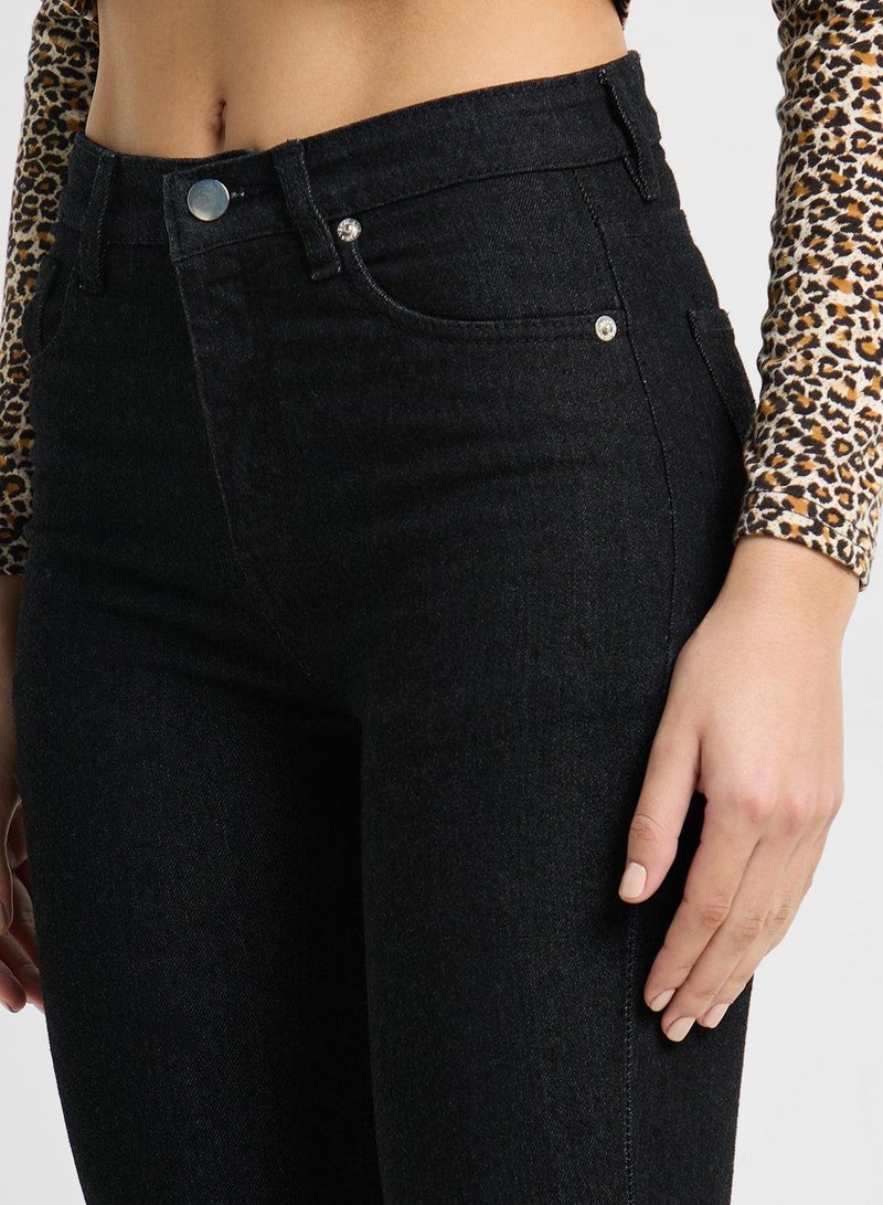 Ginger High Waist Flared Jeans - Image 5