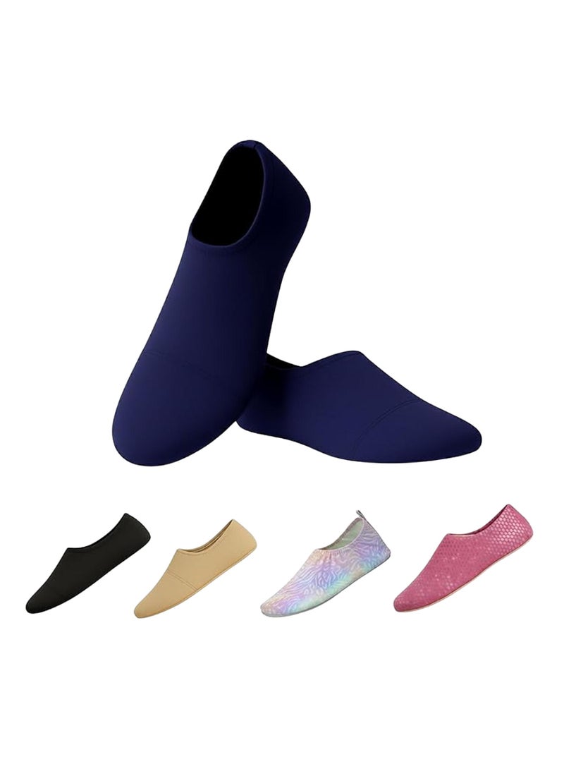 سليبستوب أحذية شاطئ مانعة للانزلاق للكبار، خفيفة الوزن، سريعة الجفاف، مقاومة للماء، حماية من الشمس   بلس، أزرق داكن - Image 1