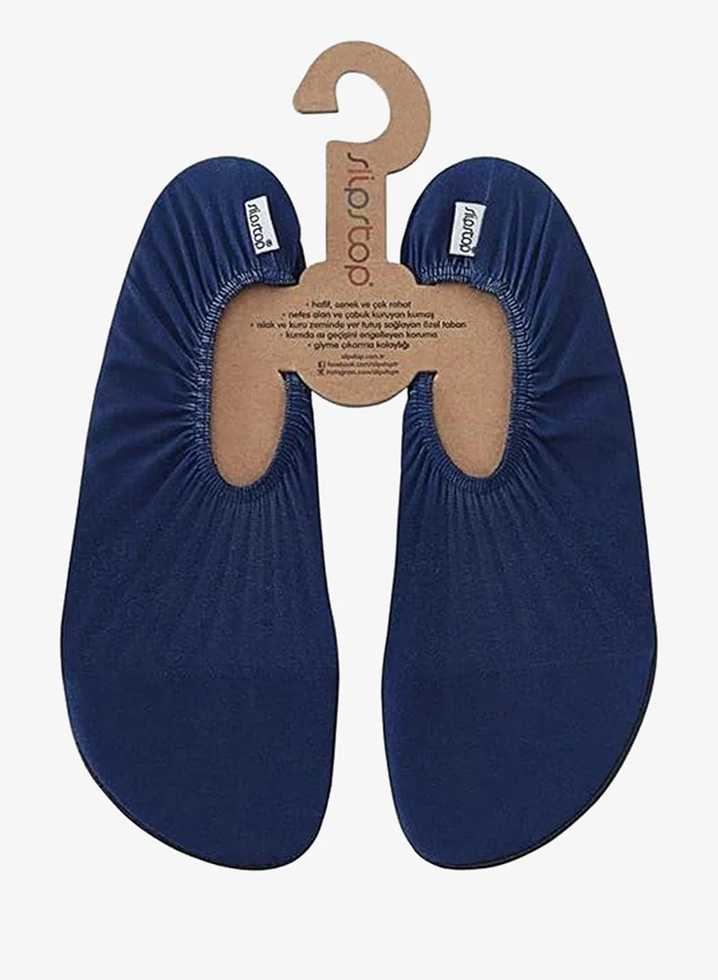 سليبستوب أحذية شاطئ مانعة للانزلاق للكبار، خفيفة الوزن، سريعة الجفاف، مقاومة للماء، حماية من الشمس   بلس، أزرق داكن