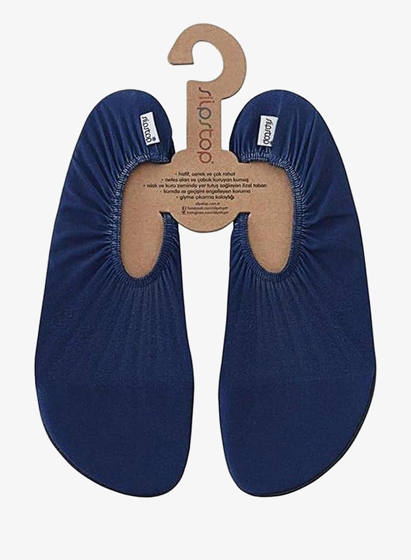 Slipstop Adult Non Slip Water and Beach Shoes Lightweight Quick Dry Swim Ready Footwear UPF 50 Plus Sun Protection Navy Blue - Image 2