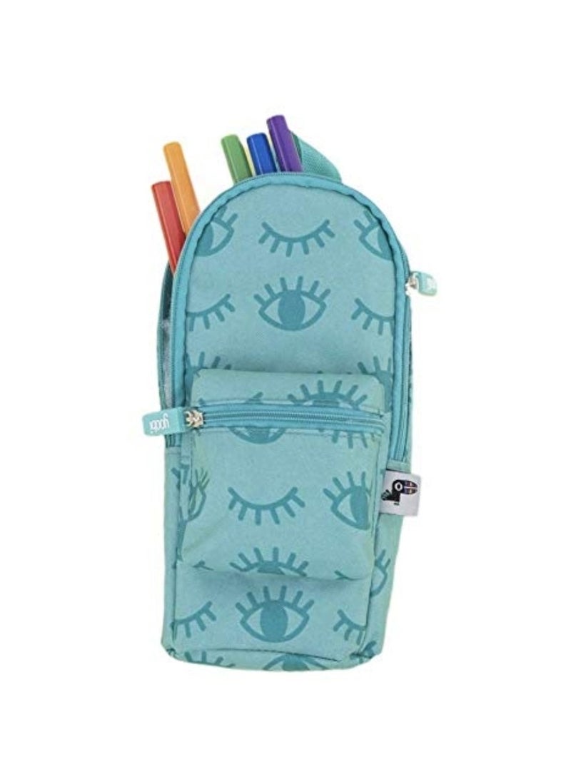 Yoobi Mini Backpack Pencil Case Winky Aqua - Image 2