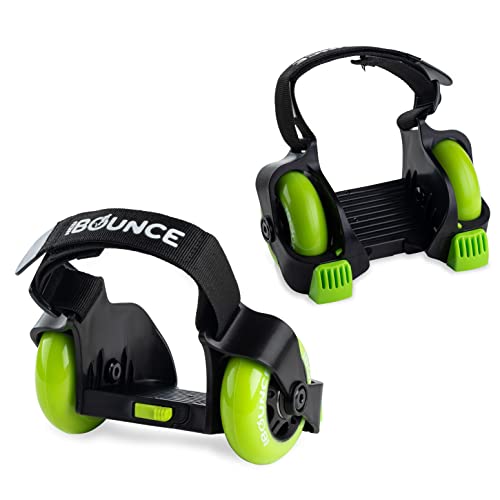 New Bounce New-Bounce Heel Wheel Skates - Jet Wheelies for Shoes - Adjustable Roller Heel Skates for Kids - One Size Fits Most - Image 1