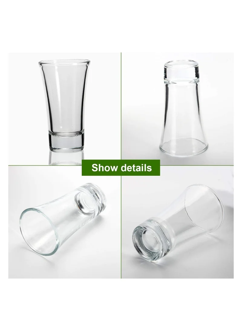 Cuisine Art Cuisine Art Shot Glasses Set - Small Shot Glasses 65 ml - with Heavy Base - Set of 6