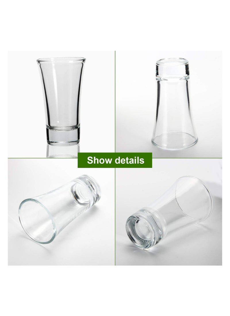 Cuisine Art Cuisine Art Shot Glasses Set - Small Shot Glasses 65 ml - with Heavy Base - Set of 6  - Image 4