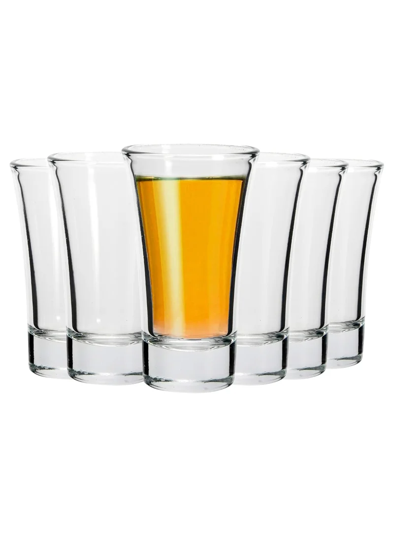 Cuisine Art Cuisine Art Shot Glasses Set - Small Shot Glasses 65 ml - with Heavy Base - Set of 6