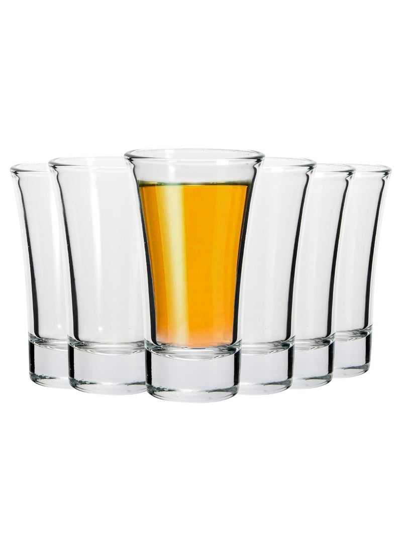 Cuisine Art Cuisine Art Shot Glasses Set - Small Shot Glasses 65 ml - with Heavy Base - Set of 6  - Image 1