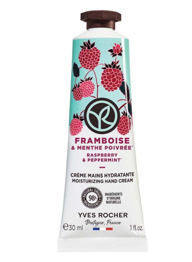 Yves Rocher HAND CREAM RASPBERRY PEPPERMINT PEPPERMINT 30ML TU - Image 3