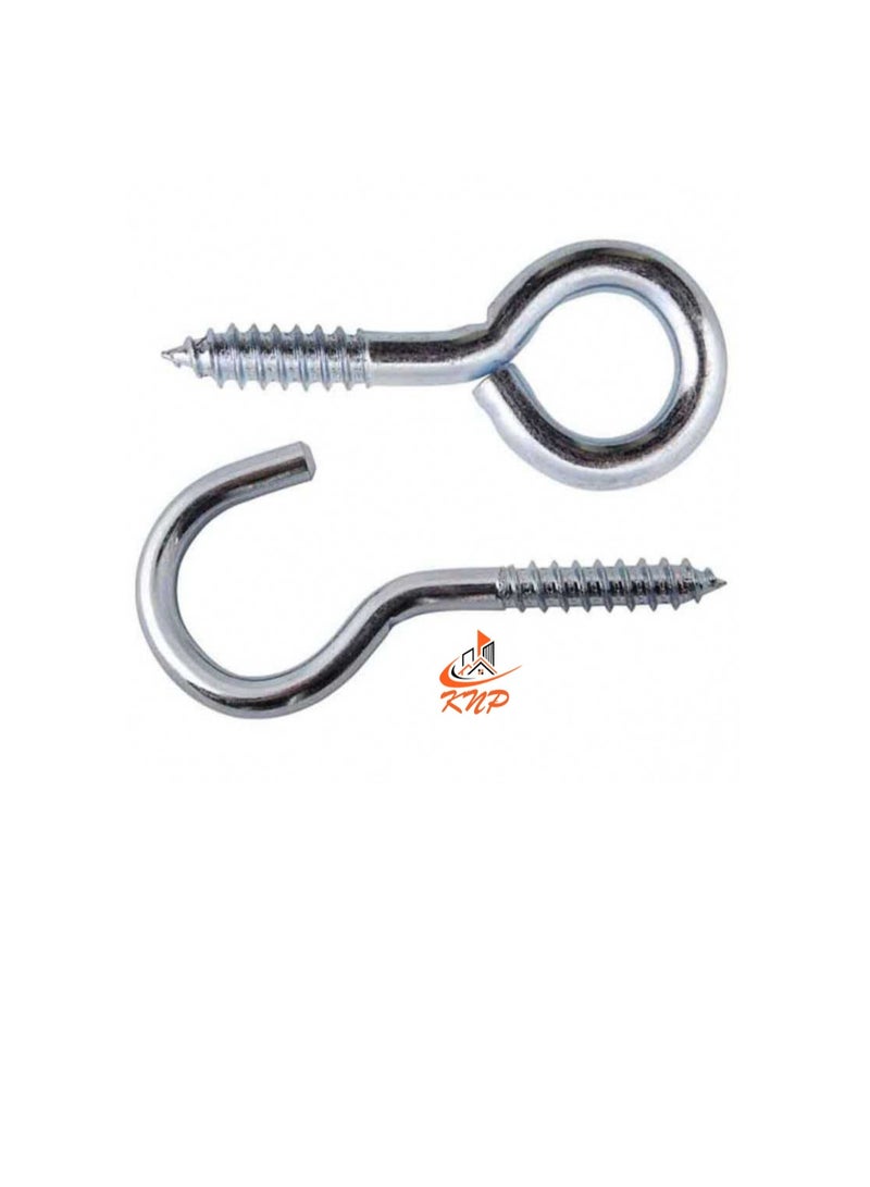 KNP Hooks and Eyes - Pack of 100 pairs (23 x 2mm) - Image 3