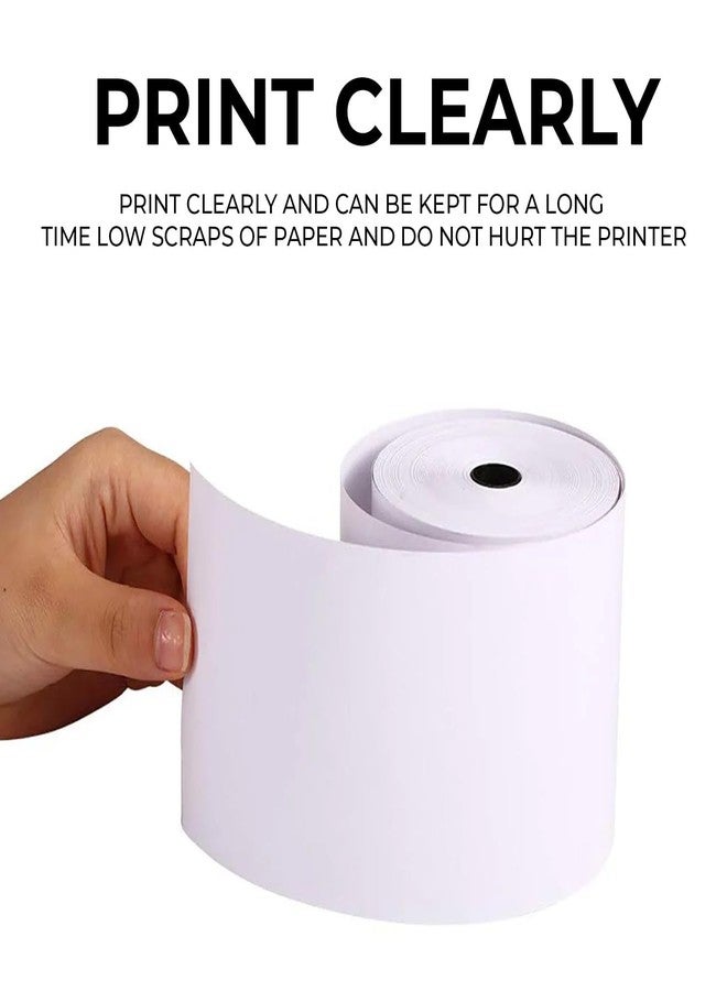 Shreyans Thermal Receipt Paper Roll - 80mm(3 inch) (Pack Of 50) - Image 2