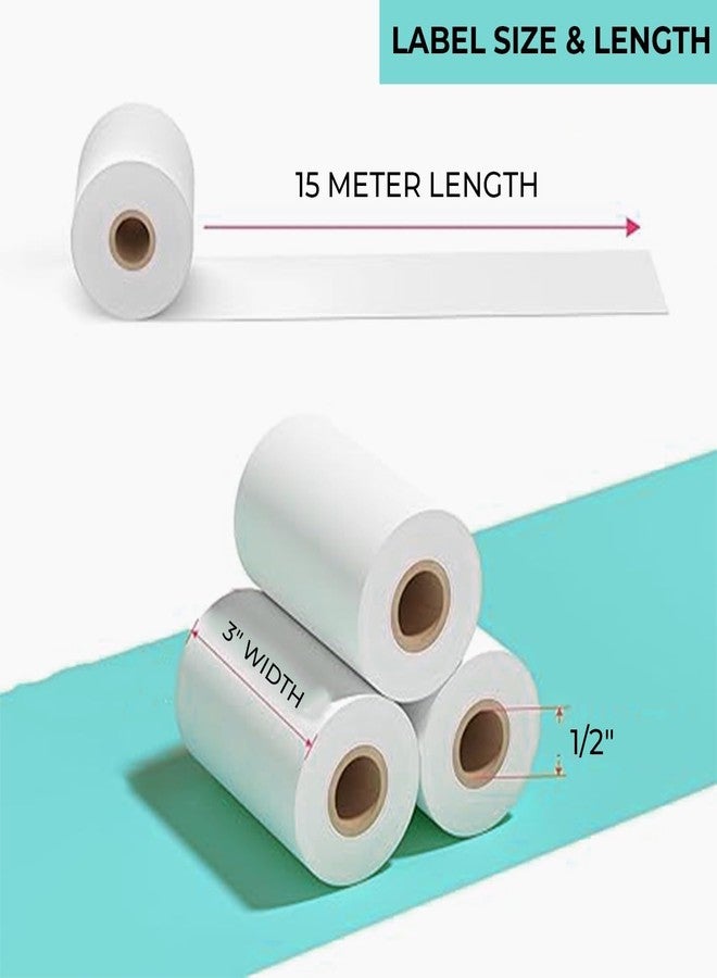 Shreyans Thermal Receipt Paper Roll - 80mm(3 inch) (Pack Of 50) - Image 3