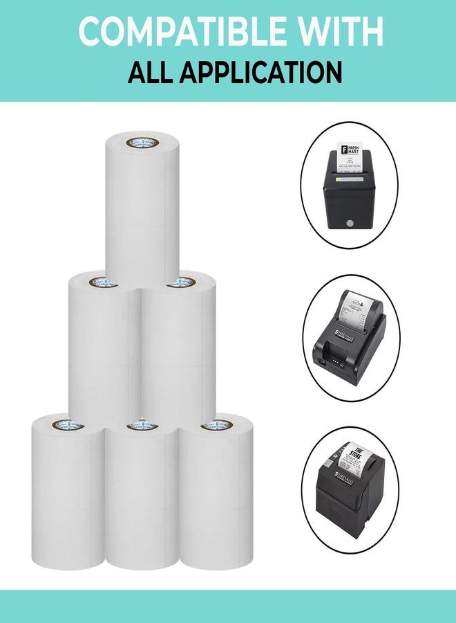 Shreyans Thermal Receipt Paper Roll - 80mm(3 inch) (Pack Of 50) - Image 4