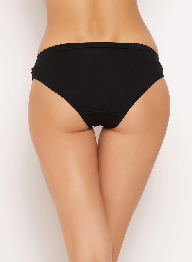 Clovia Pack of 3 - Solid Low Waist Bikini Briefs - Image 2