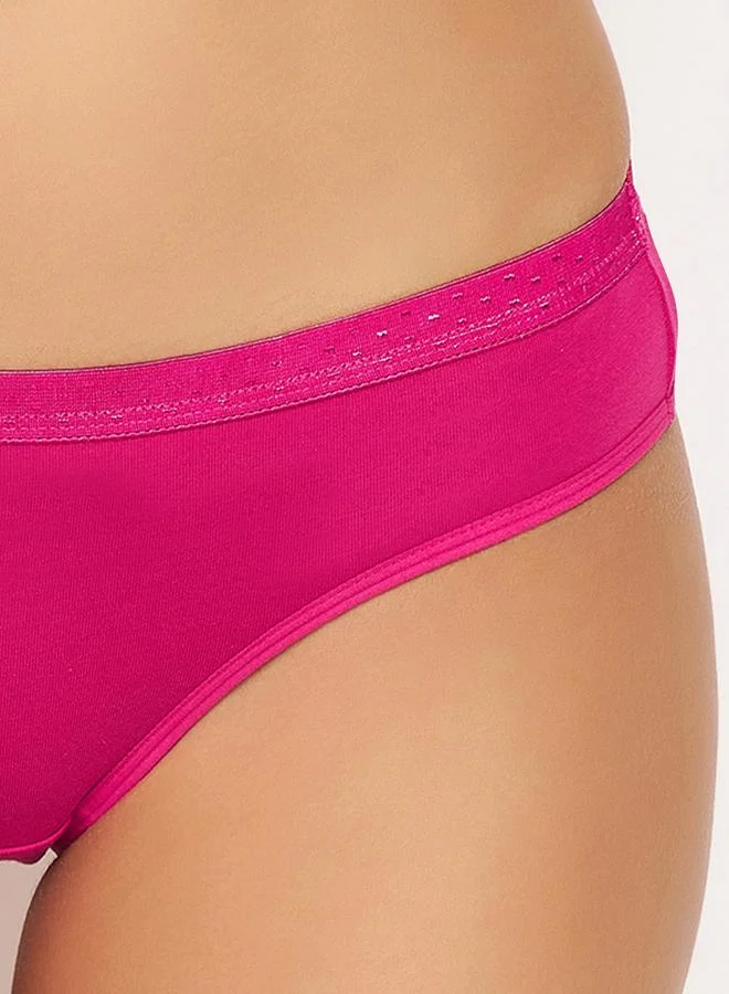 Clovia Clovia Pack of 3 - Solid Low Waist Bikini Briefs