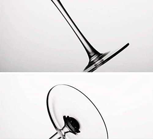 RAGYULA Crystal Clear Margarita Cocktail Wine Glasses Classic for Drinking Wide Mouth Cocktail Wine Drinking Glasses Glass Super Clarity Clear Set 190ml Transparent Set of 6 - Image 5